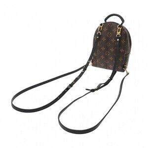 Louis Vuitton Canvas Palm Backpack Brown Springs Daypack Monogram